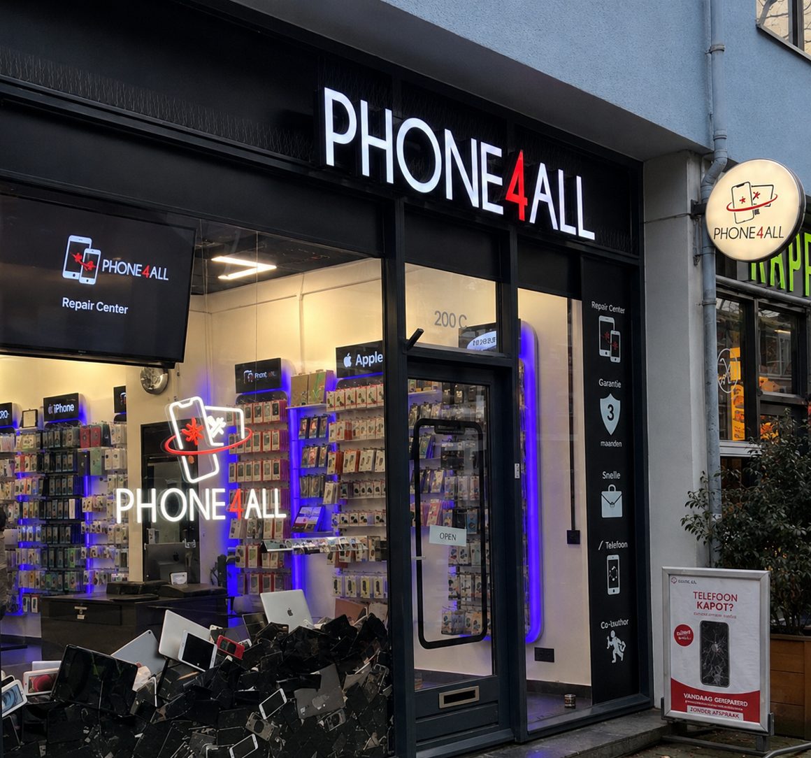 Phone4All winkel aan de Nieuwe Binnenweg in Rotterdam Centrum